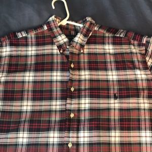 Red plaid Ralph Lauren shirt. Size 2XB (Big)